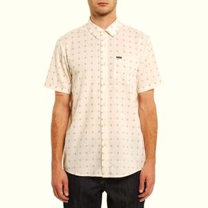 VOLCOM Milton Short-Sleeved Shirt NWT 🕶